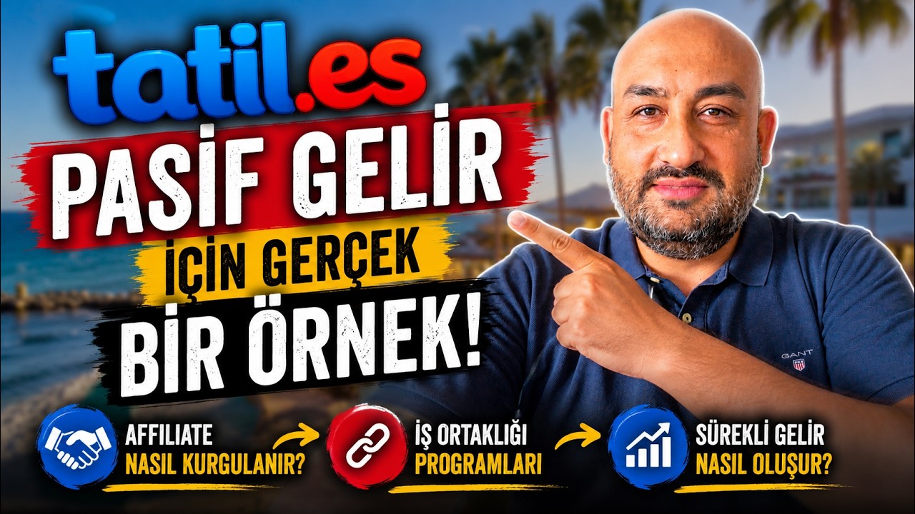 Pasif Gelir İçin Gerçek Bir Örnek: Tatil.Es ile Nasıl Kazanıyorum?