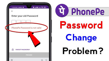PhonePe Password is not valid | PhonePe ka password kaise badle | Phonepe password change problem