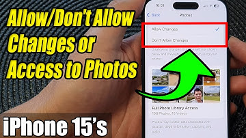 iPhone 15/15 Pro Max: How to Allow/Don
