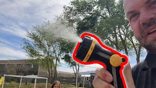 Review for Melnore 8 pattern thumb control spray nozzle