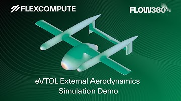 External Aerodynamics Simulation of an eVTOL using Flexcompute Flow360