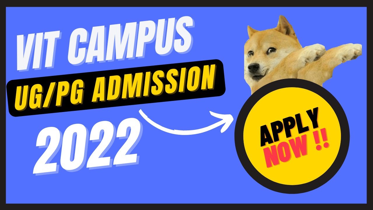 VIT UG/PG ADMISSION OPEN! | JOIN TELEGRAM | TANCET MBA MCA 2022