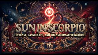 Sun in Scorpio Explained: Transformation, Intensity & The Shadow of Control