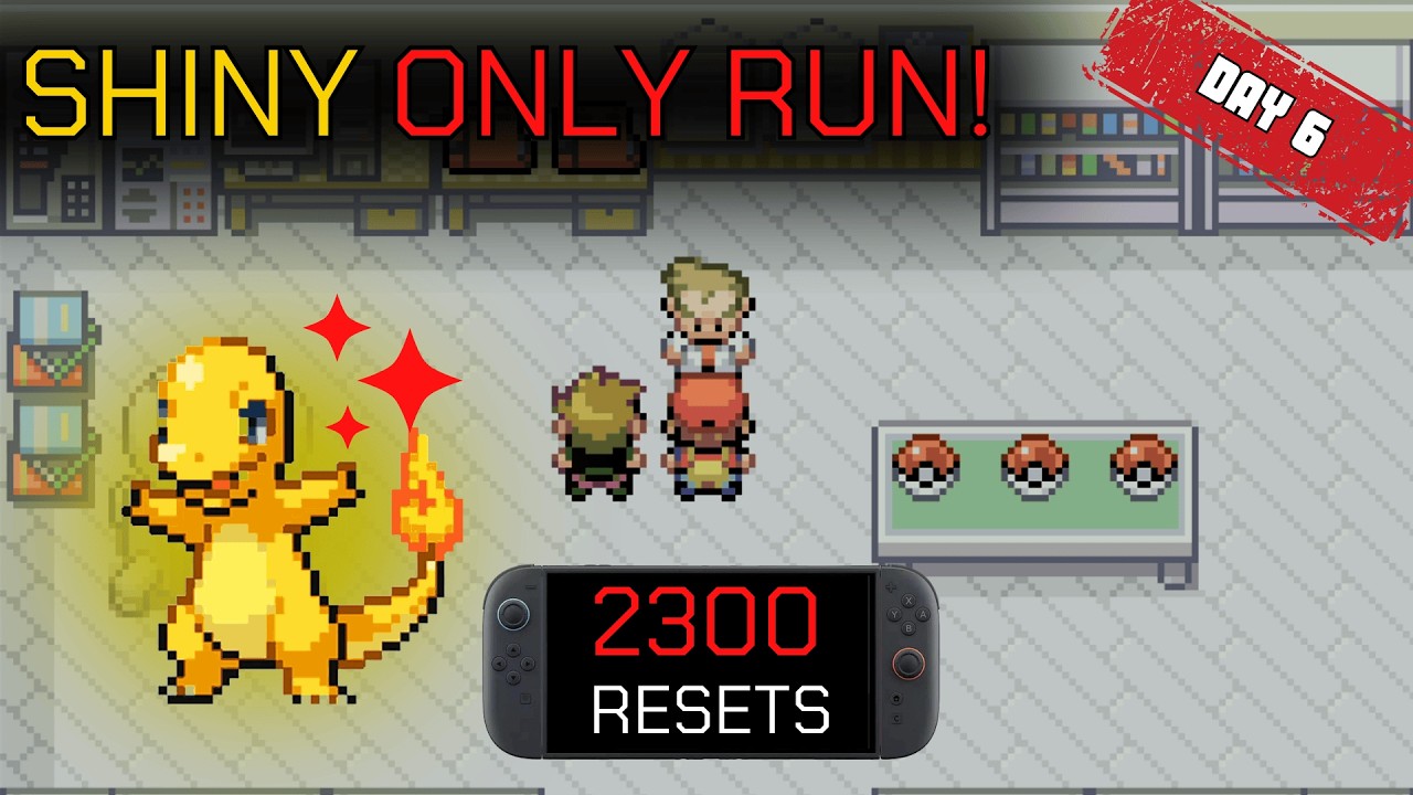 Shiny Hunting Charmander! FireRed/LeafGreen LIVE — Kanto Chill Hangout