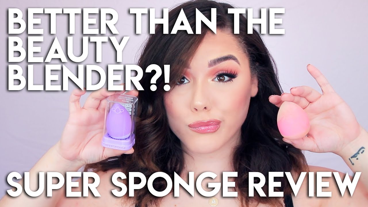 GERM RESISTANT MAKEUP SPONGE?! SuperSponge Review