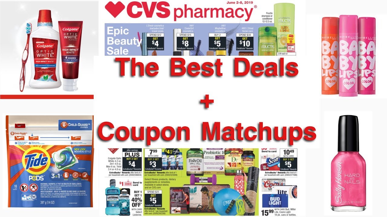 CVS Cheap Deals &amp; Couponing Matchups | 6/2 - 6/8 - YouTube