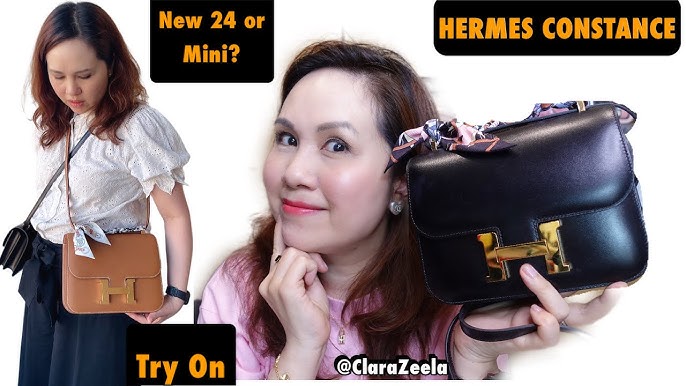 Which Size Hermès Constance is Better? 18 vs 24 - Glam & Glitter