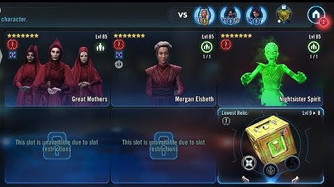 GM vs Ahsoka Ezra 3v3 GAC swgoh
