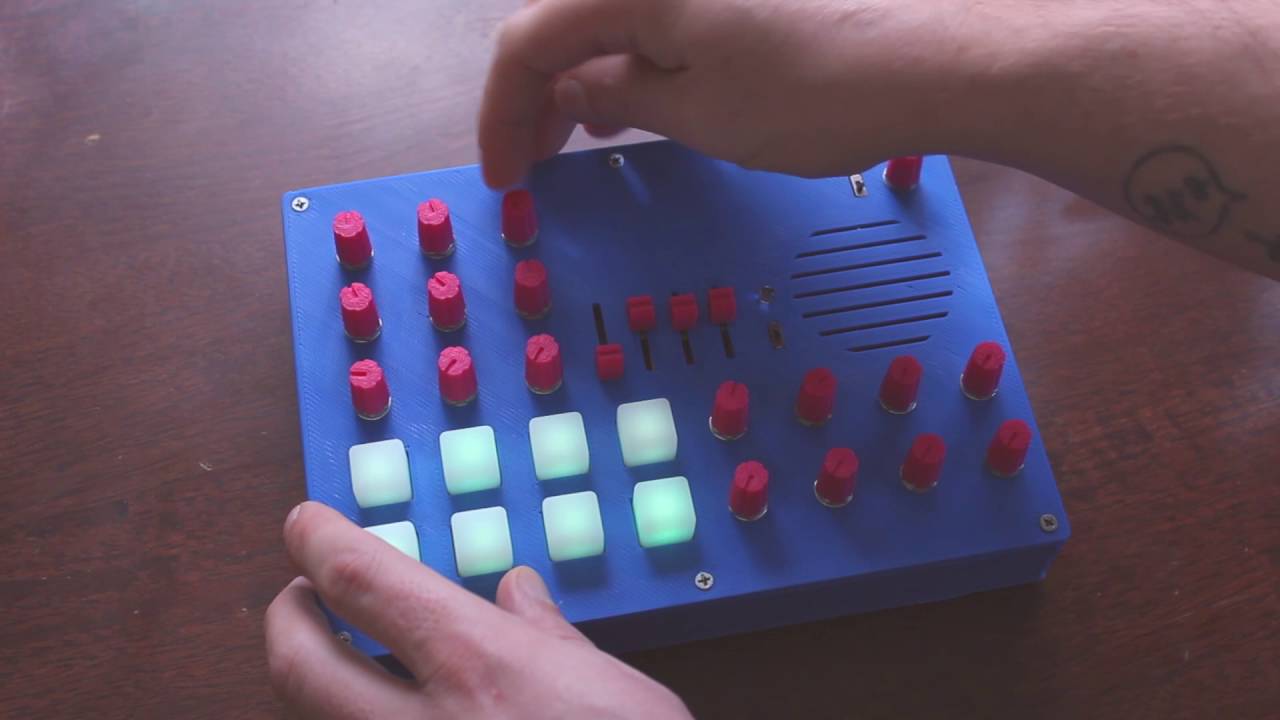 LILLA is a Teensy-based desktop multi-timbral polyphonic sampler