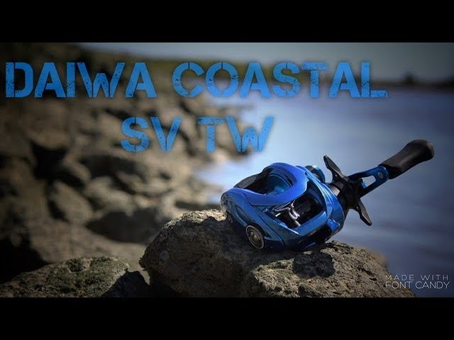 Daiwa Coastal SV TW 150HS Baitcaster Ceramic spool bearing & Drag clicker  upgrade 