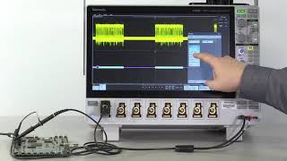 Tektronix Series 5 Mixed Signal Oscilloscope CAN Bus Decode and Trigger