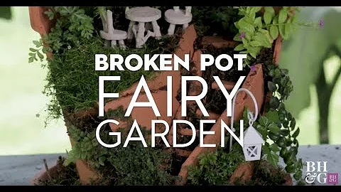 Broken Pot Fairy Garden | Made By Me Garden | Better Homes & Gardens