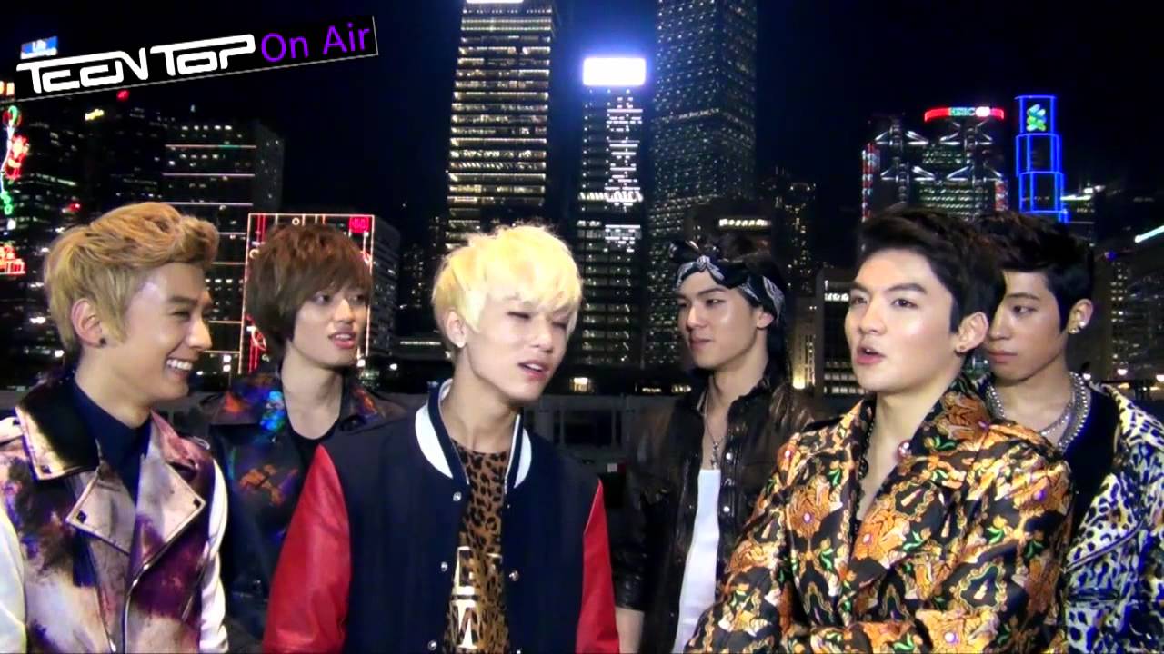 TEEN TOP On Air 홍콩에서 보낸 컴백 메세지
