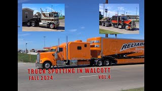 Truck Spotting In Walcott Fall 2024 Vol.4