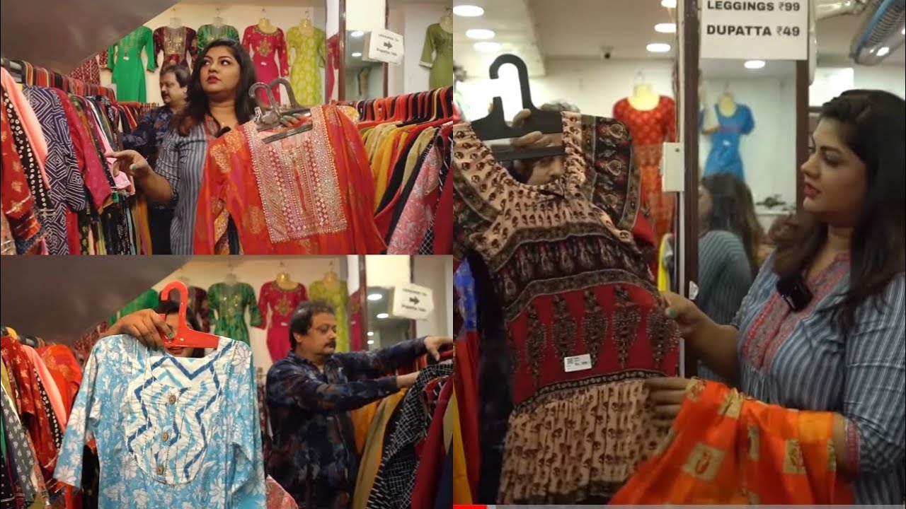 WOW🤩 ALL DRESSES 50Rs to 500Rs only🤪// BUDGET FRIENDLY // RUBAI SHOP T