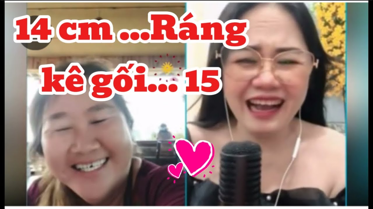 💕Kê gối…15 cm ➡️Chị biết thông cảm, mụ bà cho 14 ráng cũng không được ✅😂