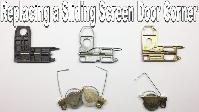 Installing Prime Line S B 569 Sliding Screen Door Corners You - Screen Door Corner Insert Replacement Installing Prime Line S B 569 Sliding Screen Door Corners You - Screen Door Corner Insert Replacement