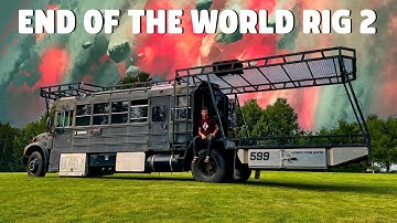 The Legendary Bus Conversion that Could Rebuild Society (Update Tour)