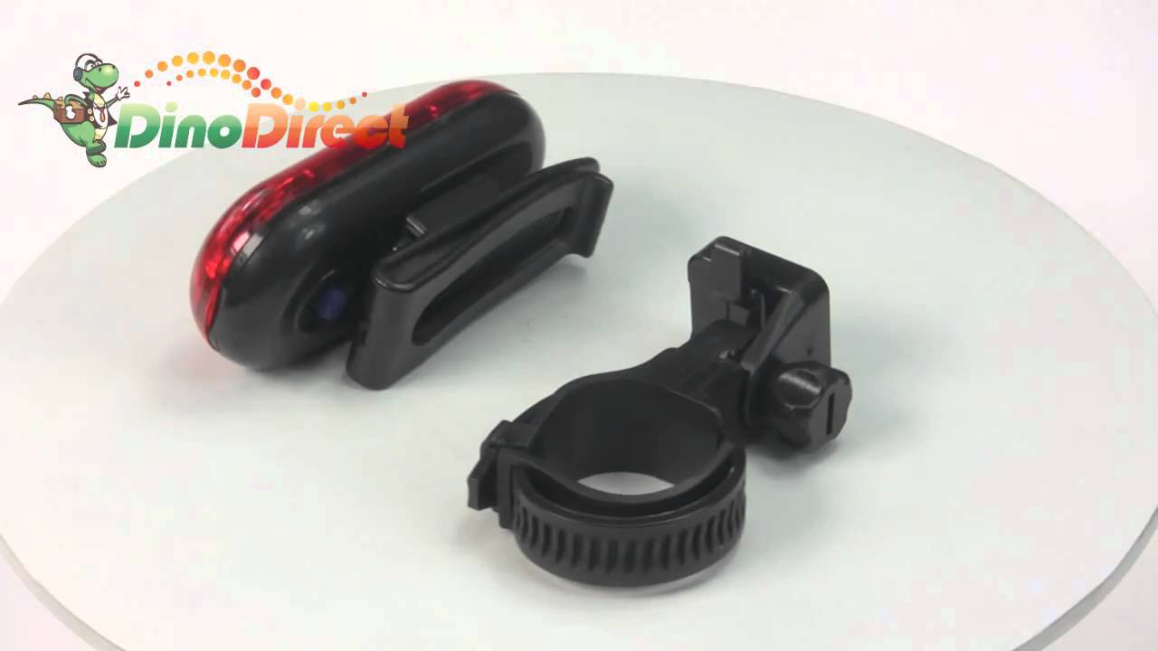 Safety Warning Bicycle Light with Steady Flashing Running Light FF-105  from Dinodirect.com