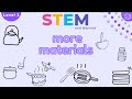 Stem  beyond  science level 2  everyday materials 2  ks1 science