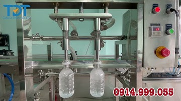 Máy Chiết Rót Chất Lỏng - Máy Chiết Rót Hồi Lưu 2 Vòi - Tân Đại Thành