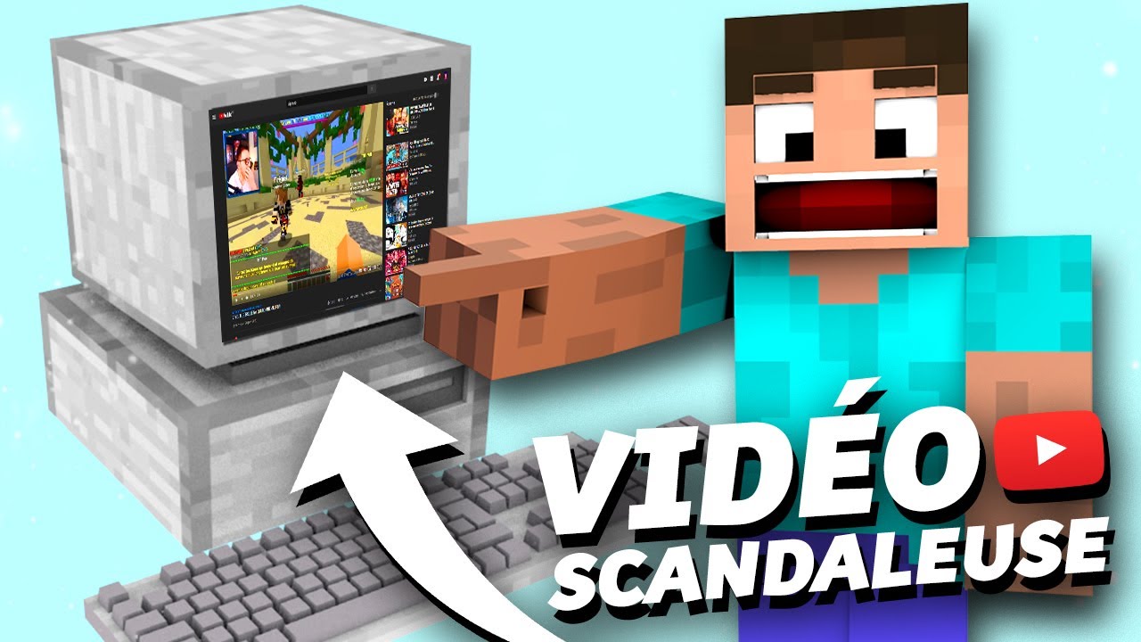 LA VIDÉO MINECRAFT LA PLUS SCANDALEUSE ...