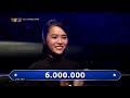 Chinh phục thành công 22 triệu đồng, người chơi gây ấn tượng với sự điềm tĩnh | Ai Là Triệu Phú