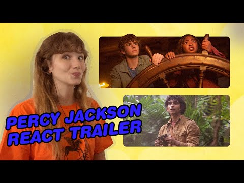 PERCY JACKSON - React trailer da segunda temporada