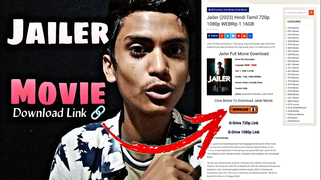 Jailer Movie Kese Download Kare || Jailer movie download link || 