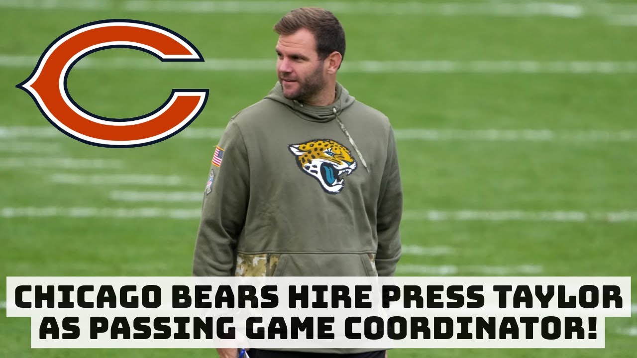 BREAKING: Chicago Bears Hire Press Taylor As Passing Game Coordinator!