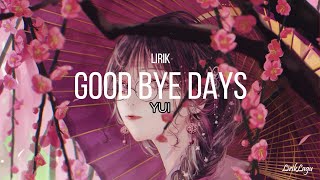 Yui Good Bye Days Karaoke