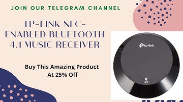 TP-Link NFC-Enabled Bluetooth Music Receiver | TP-Link HA100 Bluetooth Music Receiver | Amazon Offer