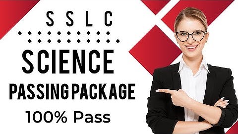 science passing package 2022 ವಿಜ್ಞಾನ ಪಾಸಿಂಗ್ ಪ್ಯಾಕೇಜ್