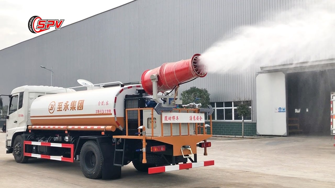 China Anti Coronavirus Disinfection Spray Truck Dust Suppression Truck 