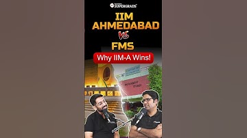 IIM Ahmedabad vs. FMS Delhi: Why IIM Ahmedabad Takes the Lead! 🏆| #shorts