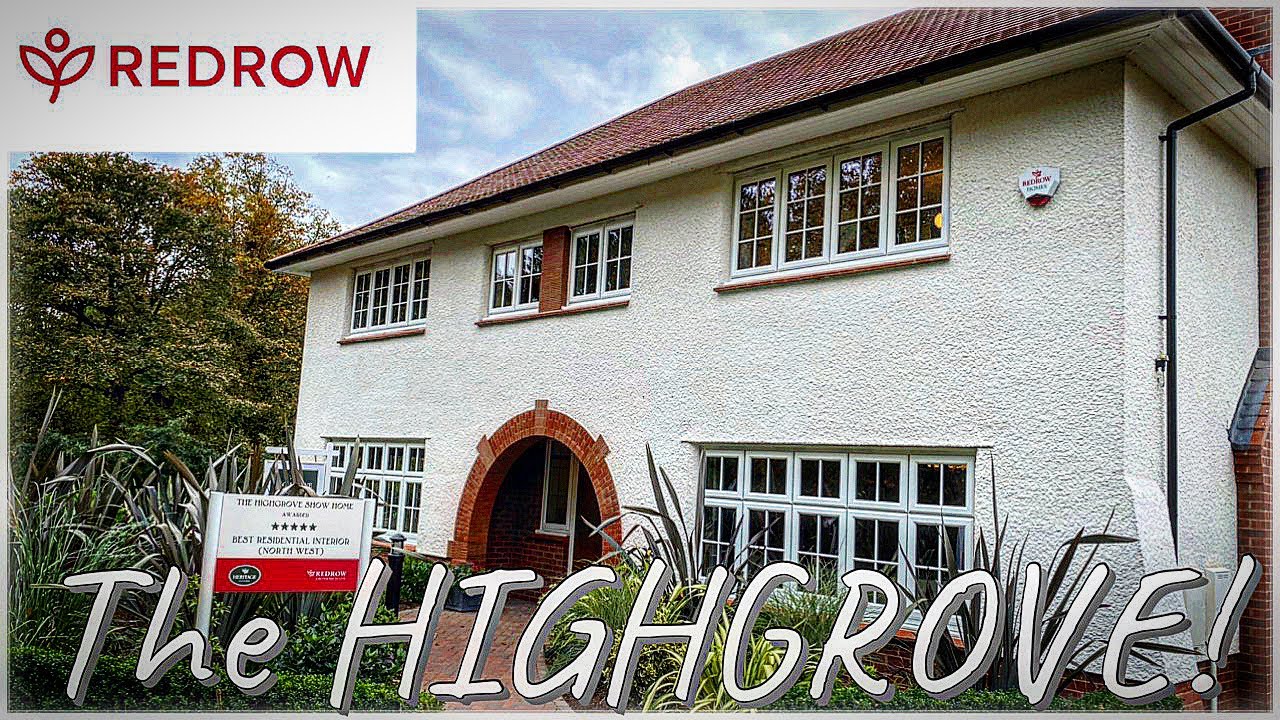 INSIDE Redrow 5 Bed 'THE HIGHGROVE' - Showhome Tour - Allerton Gardens - Liverpool - New Build UK
