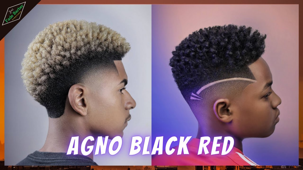 ⁣BESTS BARBERS IN THE WORLD: AGNO BLACK RED - MELHORES BARBEIROS DO MUNDO #2