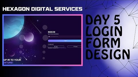 Day 5: Advanced Login Page UI with HTML & CSS | Adding Responsive Design and Animations