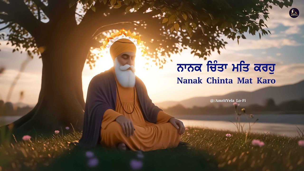 Nanak Chinta Mat Karo | Leave Your Worries to Waheguru | Peaceful Shabad| #AmritVelalofi