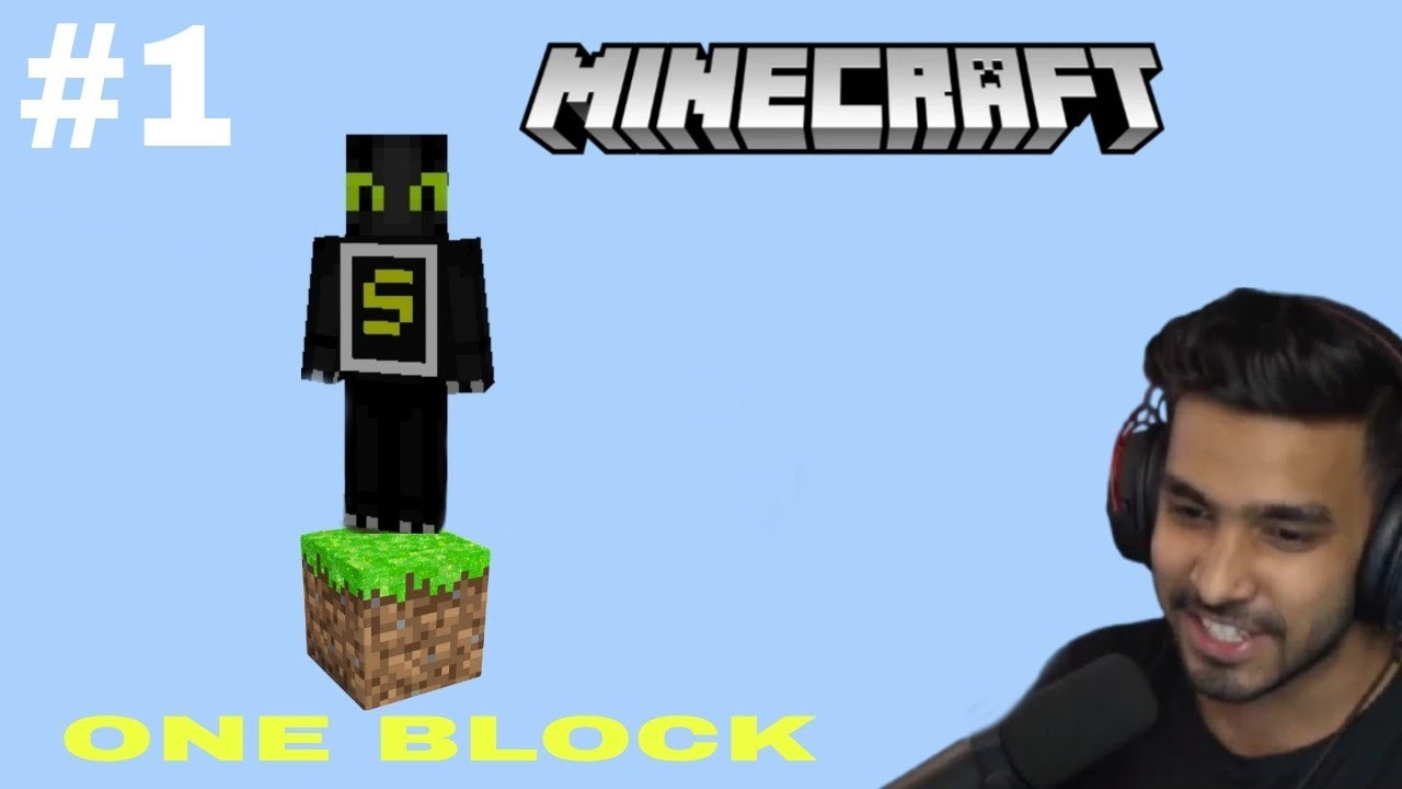 One Block Survival | Minecraft Series Part 1 - YouTube