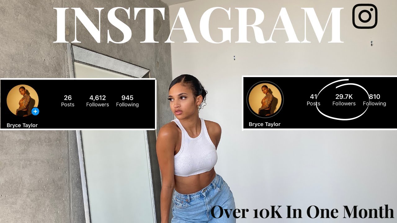 How I Gained 10k Followers on Instagram in 1 Month | Instagram Secrets You Need To Know In 2021