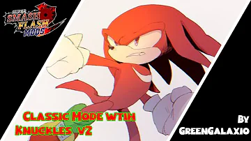 SSF2 Mods: Classic Mode with Knuckles v2 (by GreenGalaxio)
