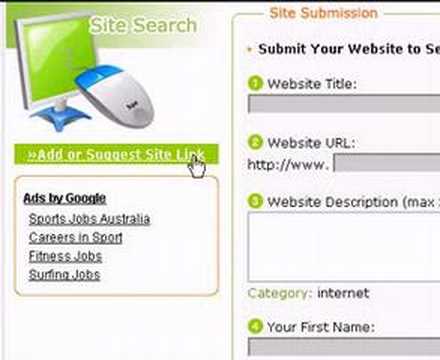 Submit Your Website: Free Web Directory Link Submission Tool