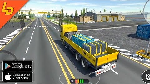 Brick/Block pallets Delivery | Drive Simulator | Android Gameplay.