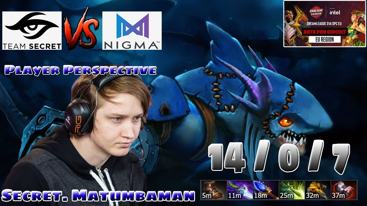 SECRET. Matumbaman (SLARK) Player Perspective/SECRET VS NIGMA (GAME 1) DPC EU 2021