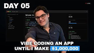 Day 5 – Vibe Code Marketing an App Until I Make $1,000,000 | ARR: $468