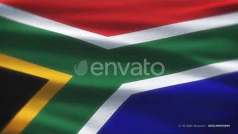 South Africa Flag - Ultra UHD 4K Loopable | Motion Graphics - Envato elements