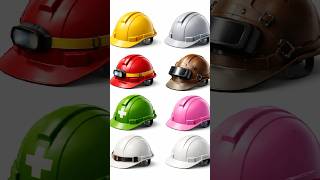 helmet ka color aur uska upyog, worksite safety