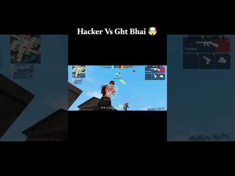 Cs Rank Region playar vs Hacker    1 vs 4 situation 🔥💪👊 #shorts #Short #freefire #viral #tranding