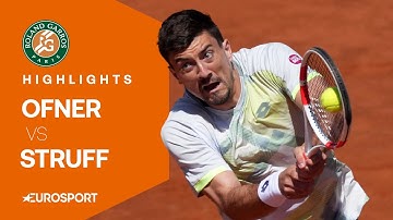 Sebastian Ofner vs Jan-Lennard Struff | Round 1 | French Open 2025 Highlights 🇫🇷